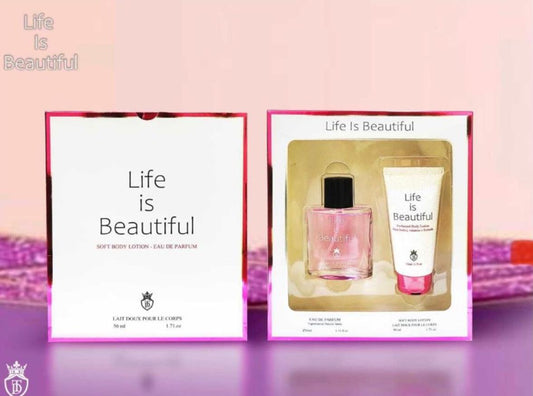 Life is beautiful Dalla linea la vie est belle  Profumo da donna + crema corpo