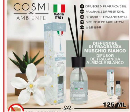 Diffusore di fragranza muschio bianco